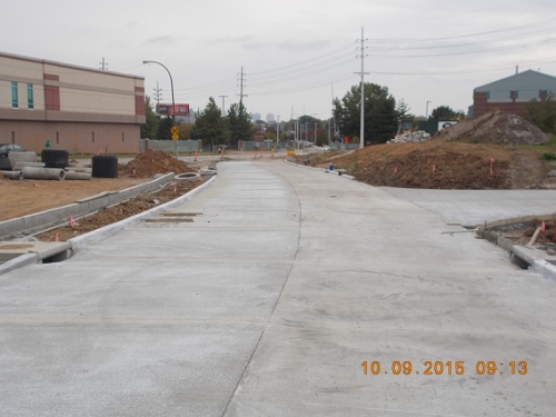South Shaw Pavement